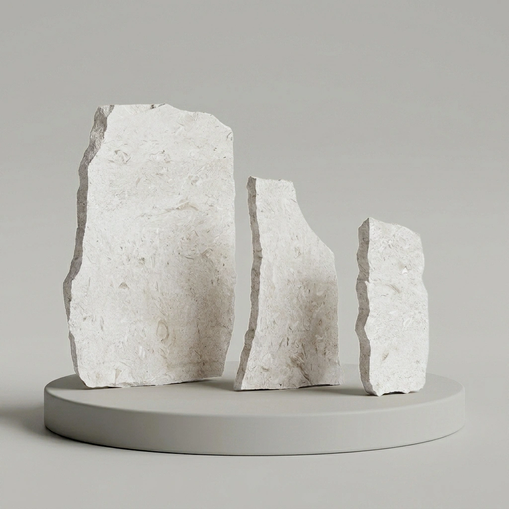 Shell White Limestone Crazy Pavers