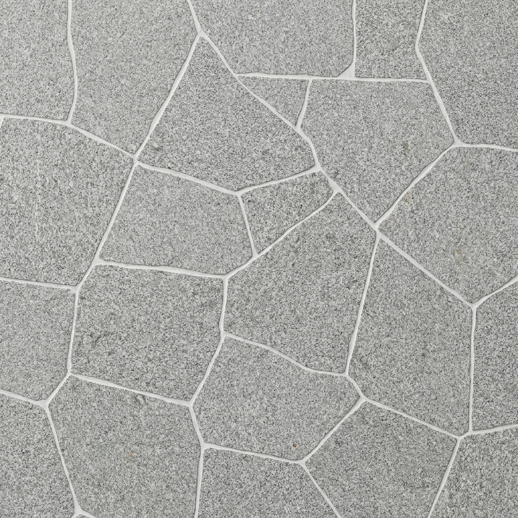 Silver Grey Granite Crazy Pavers - Image 3