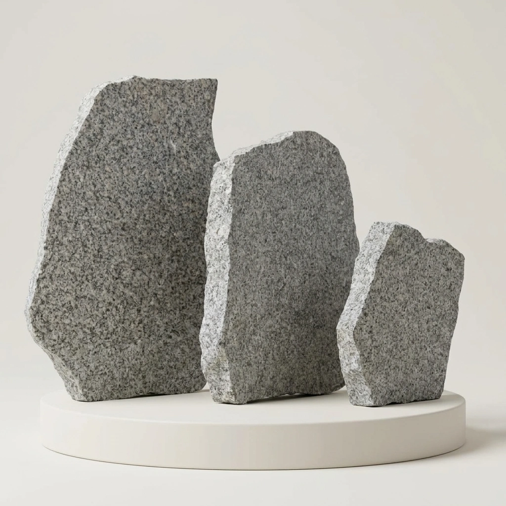 Silver Grey Granite Crazy Pavers