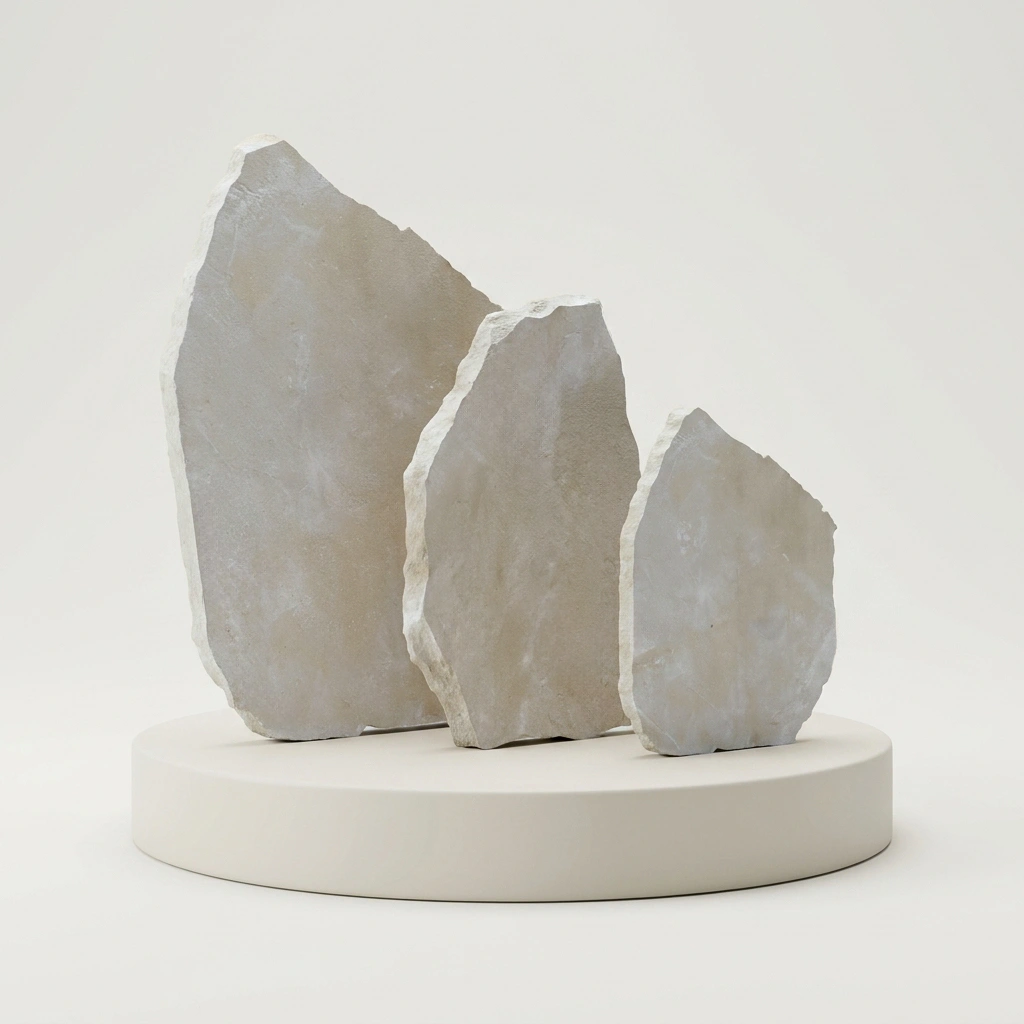 Natural White Sandstone Crazy Pavers
