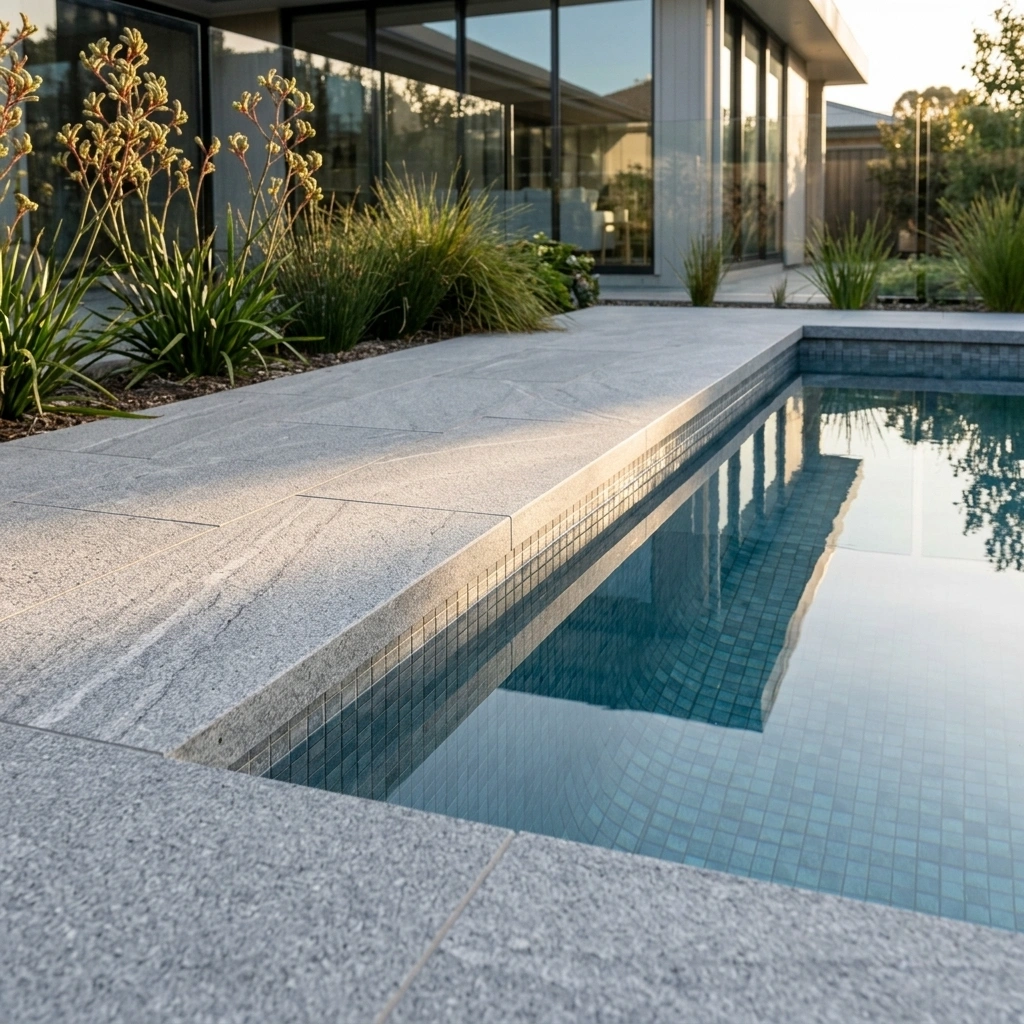 Ash Grey Granite Drop Edge - Image 2