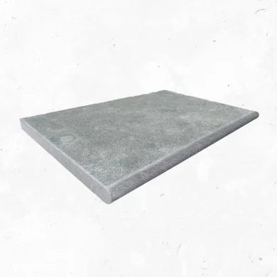 Indie Grey Limestone Bullnose