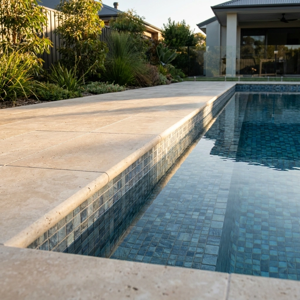 Premium Ivory Travertine Bullnose - Image 2