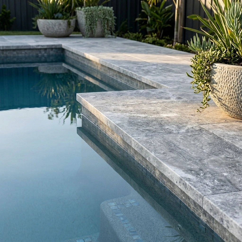Prime Silver Travertine Drop Edge - Image 2