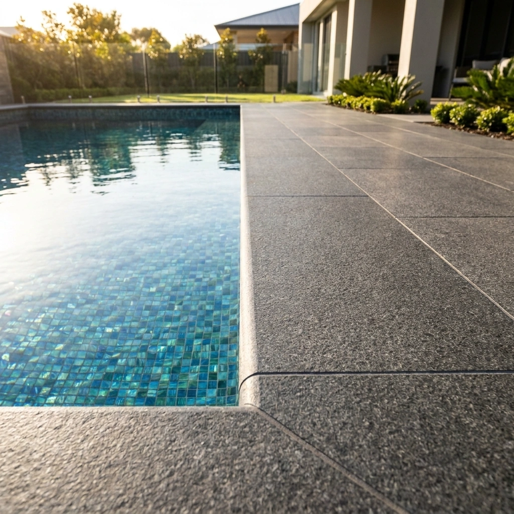 Raven Black Granite Bullnose - Image 2