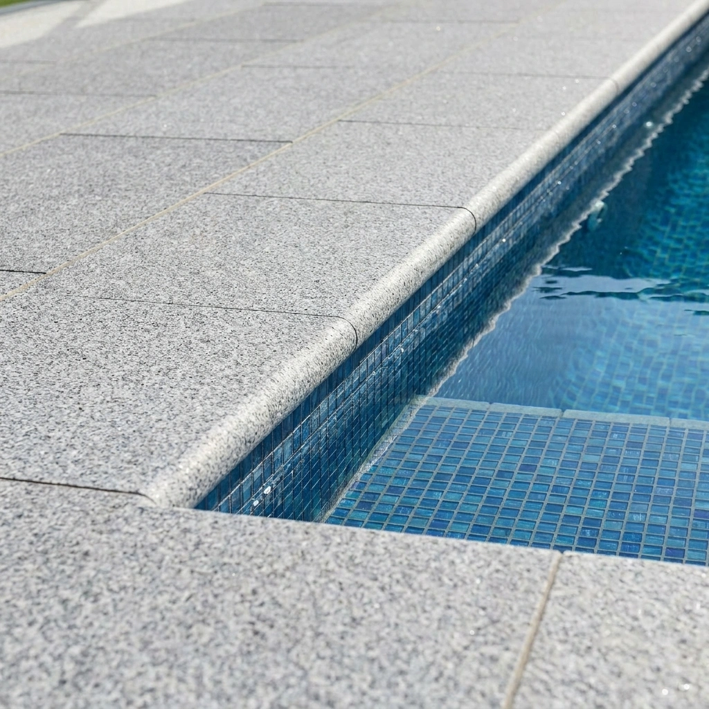 Silver Grey Granite Bullnose - Image 2