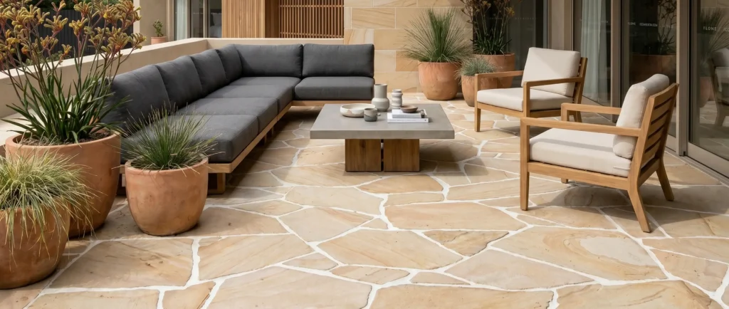 Rustic Crazy Paving