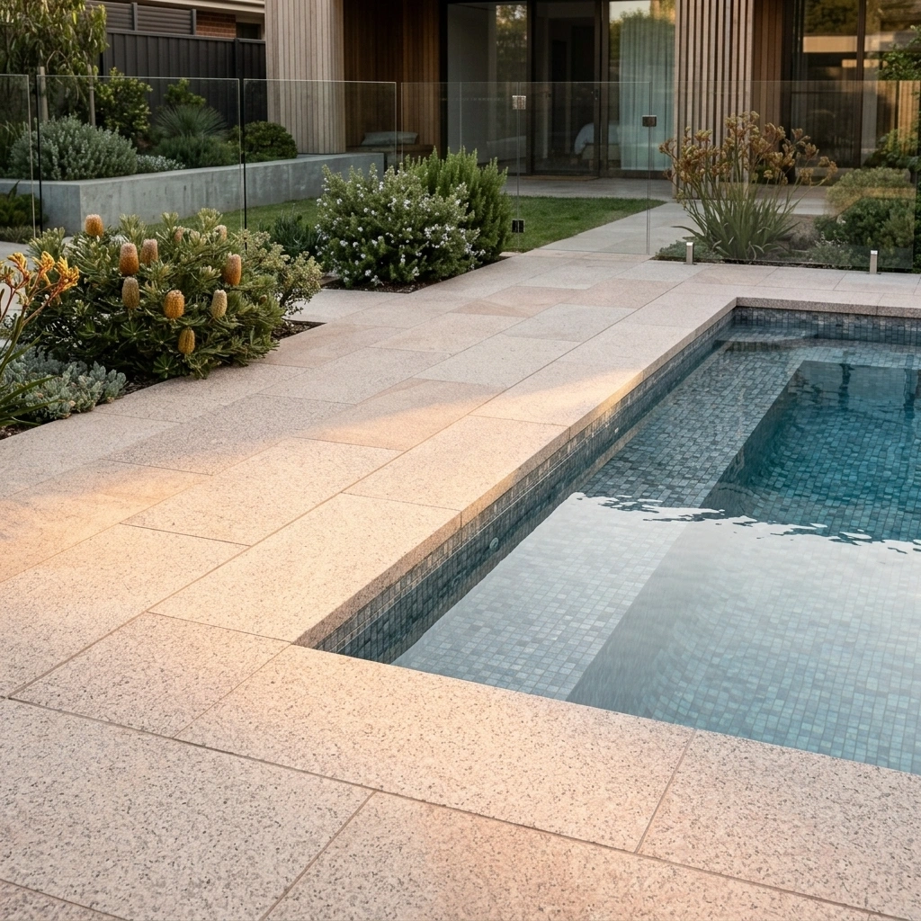 Honey Jasper Granite Pencil Coping - Image 2
