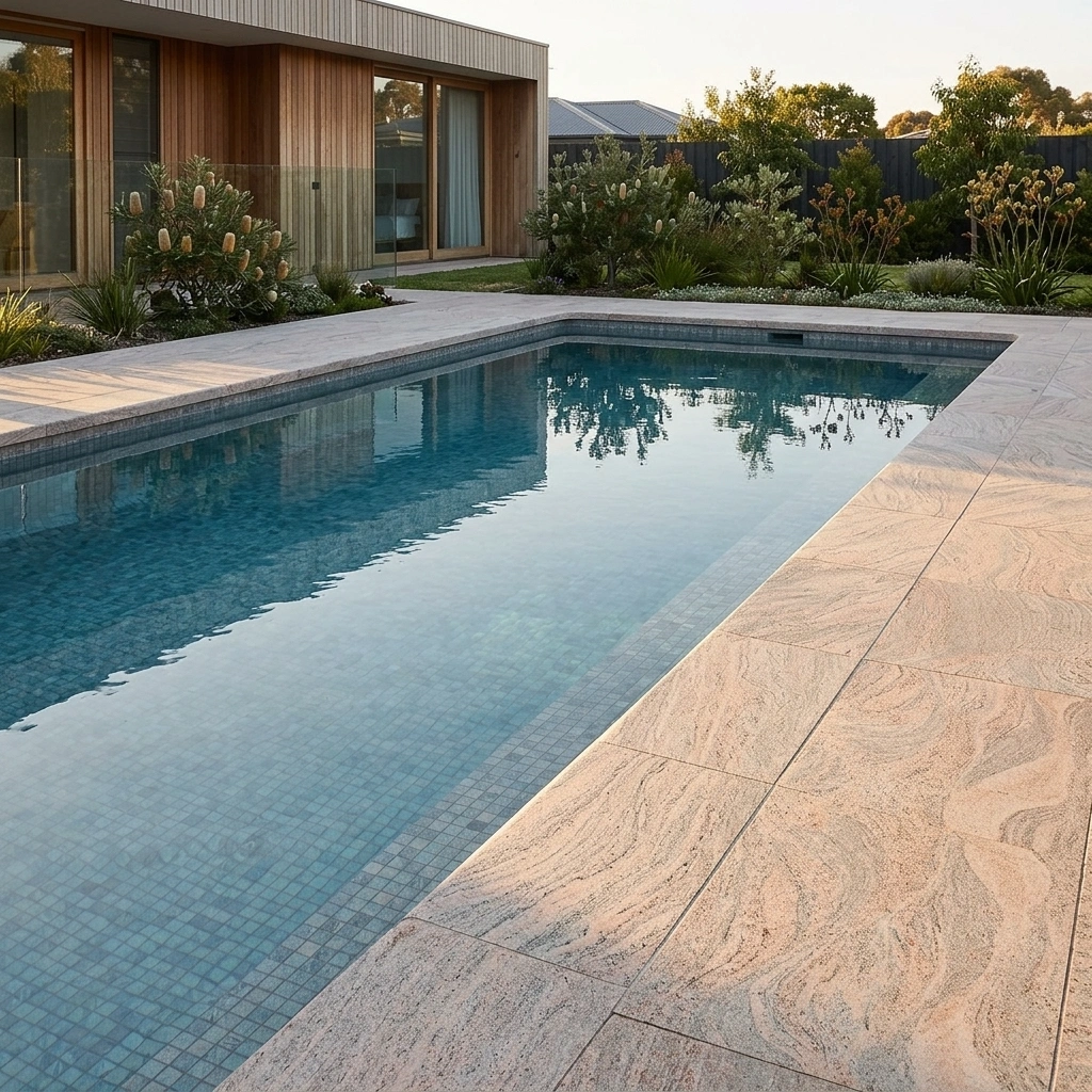 Juparana Granite Pencil Coping - Image 2