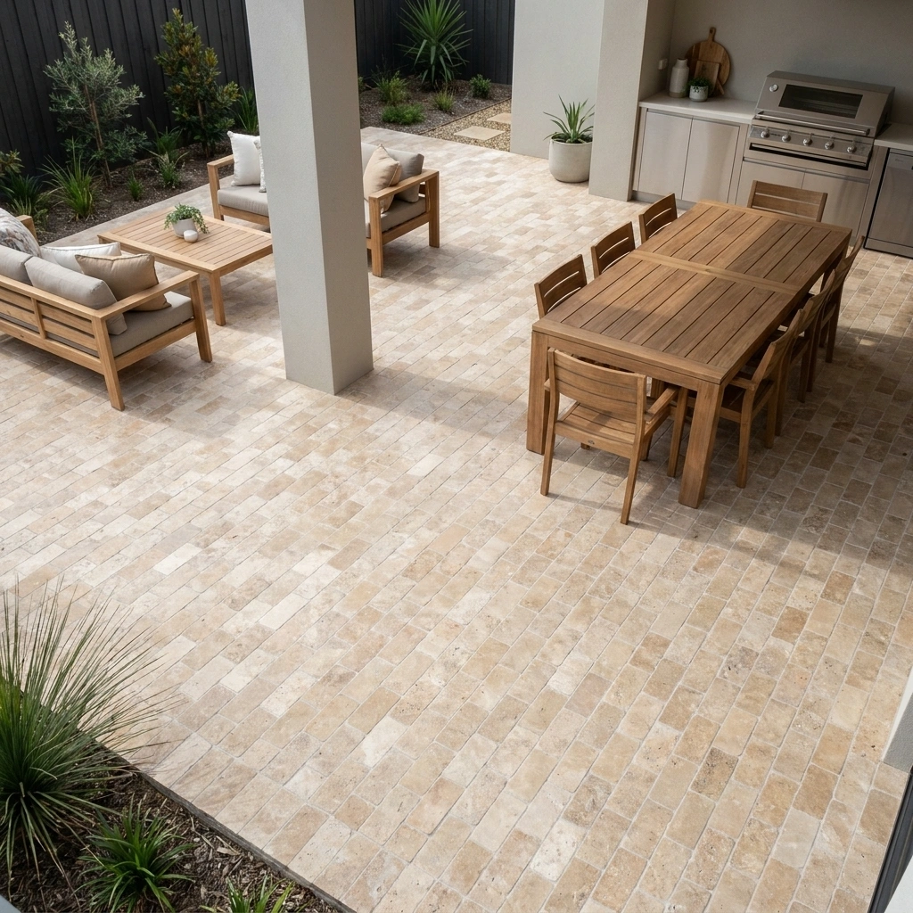 Premium Ivory Travertine Batons - Image 2