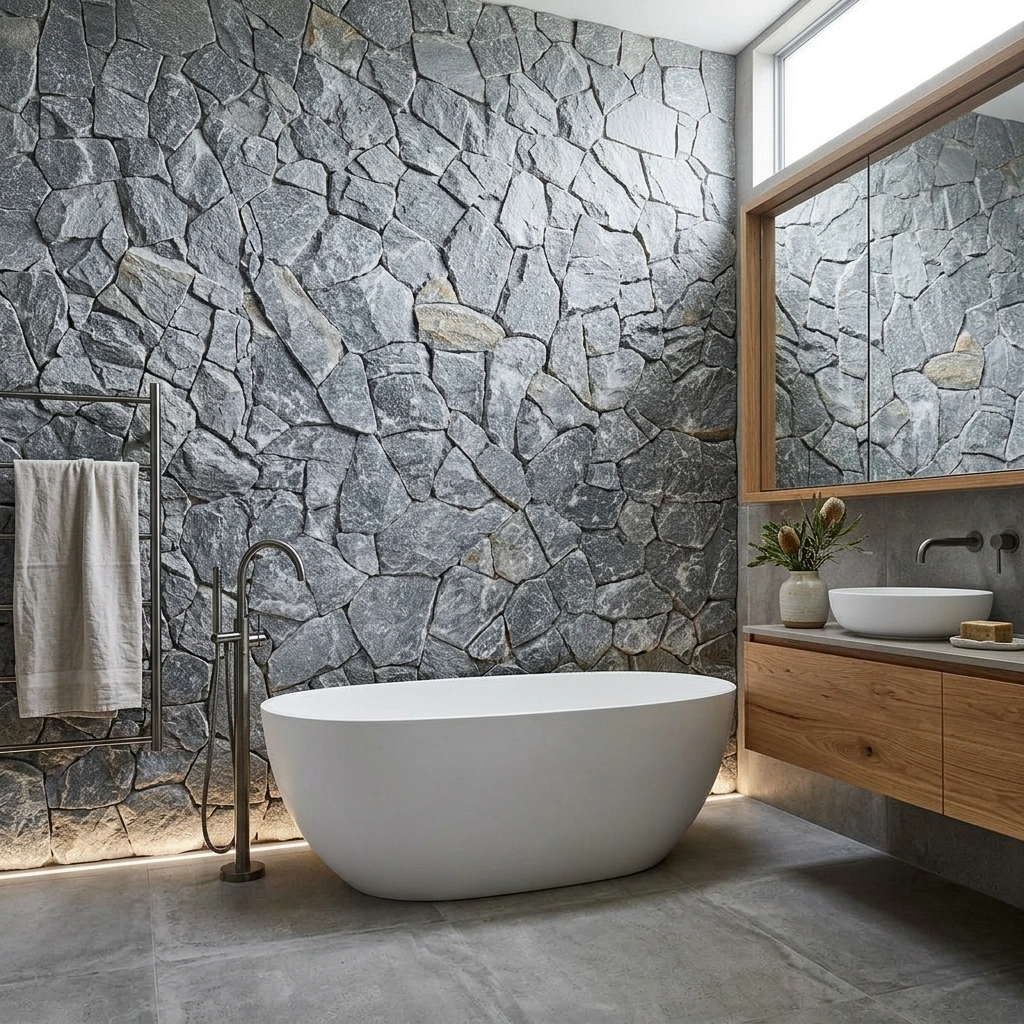 Bluestone Marble Loose Style Walling - Image 2
