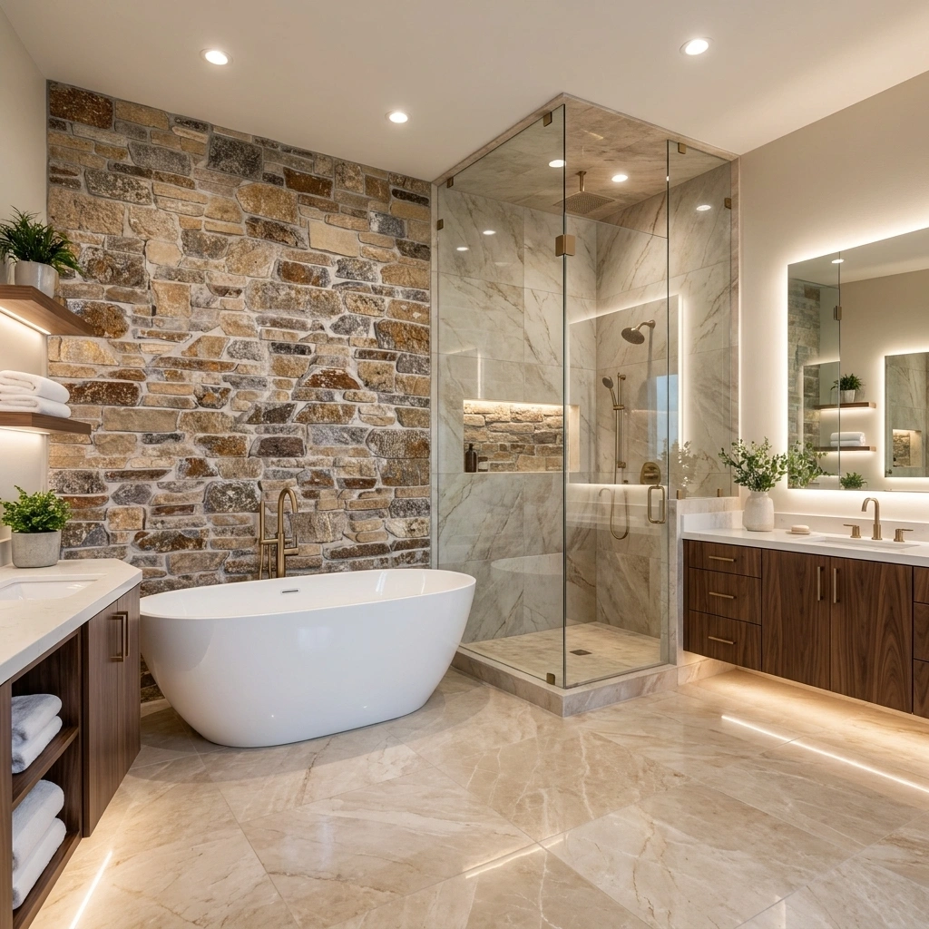 Mix Travertine Loose Ledgestone Cladding - Image 3