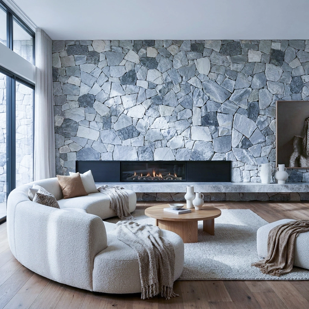Melly Grey Quartz Loose Style Walling - Image 4