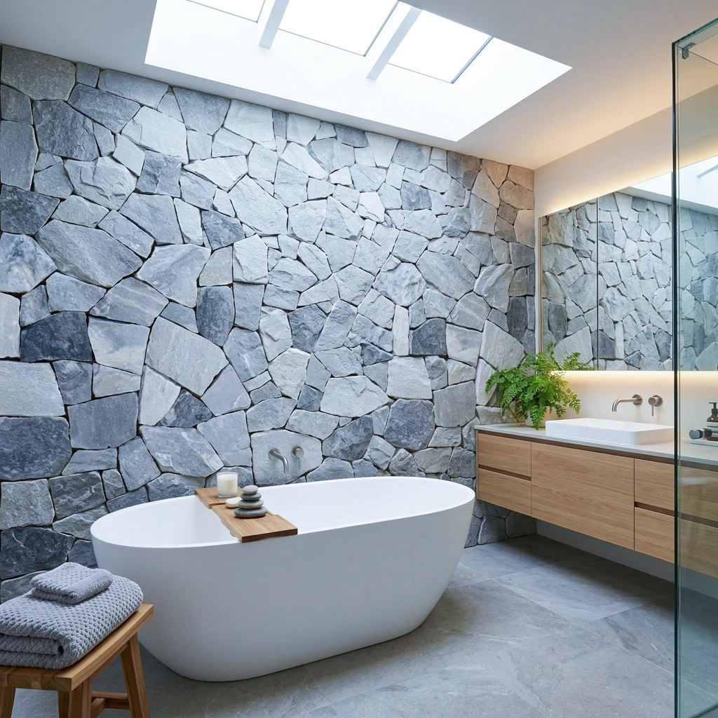 Melly Grey Quartz Loose Style Walling - Image 3