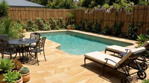 Australian Sandstone Pool Surroundings