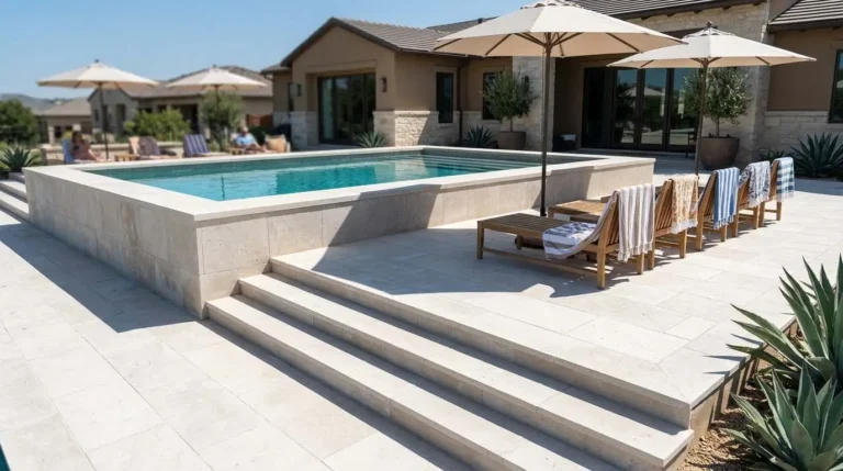 Galala Light Limestone for outdoor applications